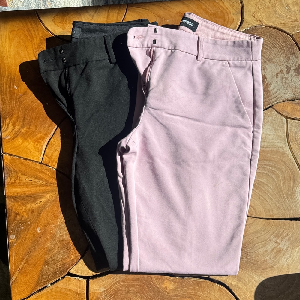 Express columnist Black and Pink dress pants